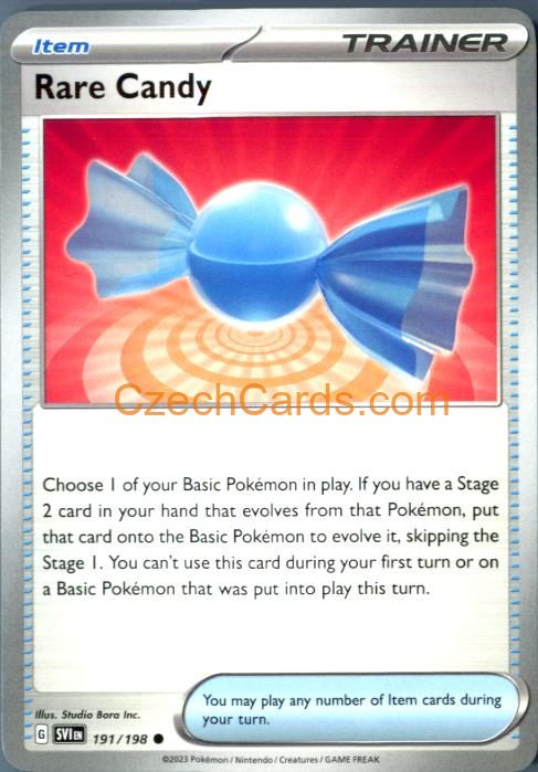 Rare Candy Scarlet & Violet #191/198
