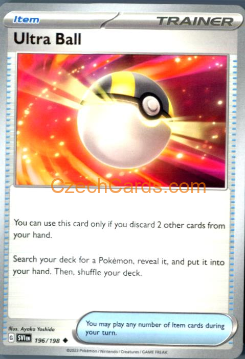 Ultra Ball Scarlet & Violet #196/198