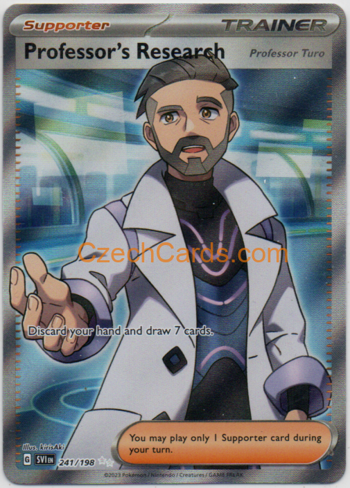 Professor's Research [Professor Turo] Scarlet & Violet #241/198
