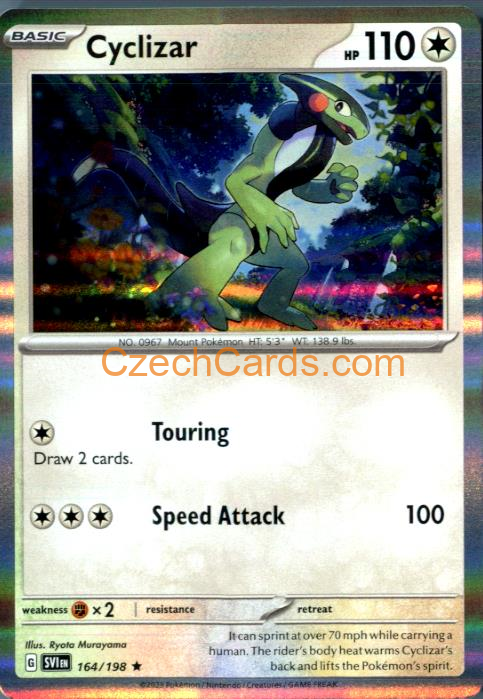 Cyclizar Scarlet & Violet Holo #164/198