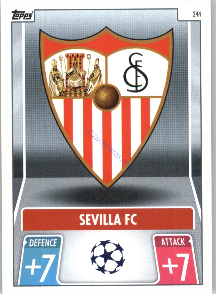 Sevilla FC Topps Match Attax 2021/22 Club Badge #244