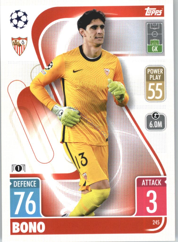 Bono Topps Match Attax 2021/22 #245