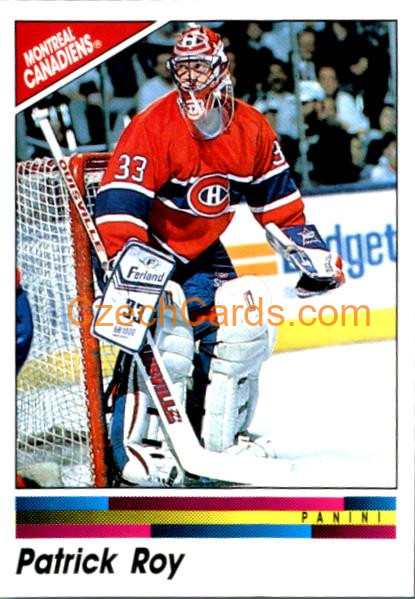 Patrick Roy 1990/91 Panini NHL sticker #51