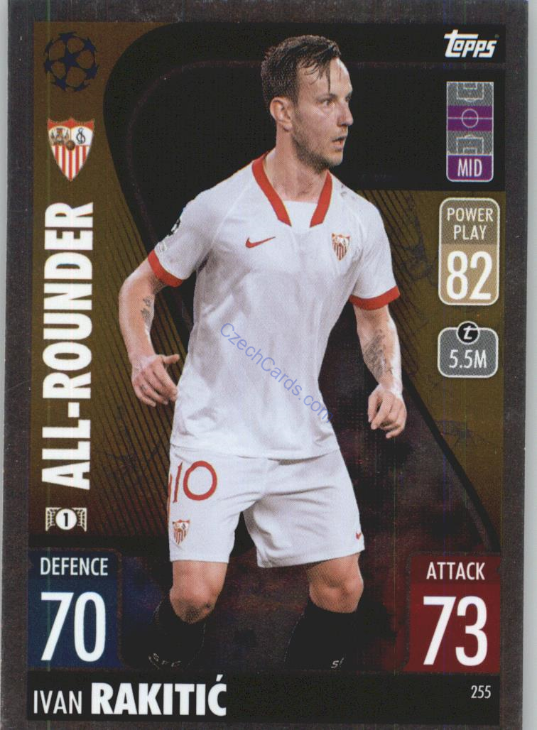 Ivan Rakitić Topps Match Attax 2021/22 All-Rounder #255