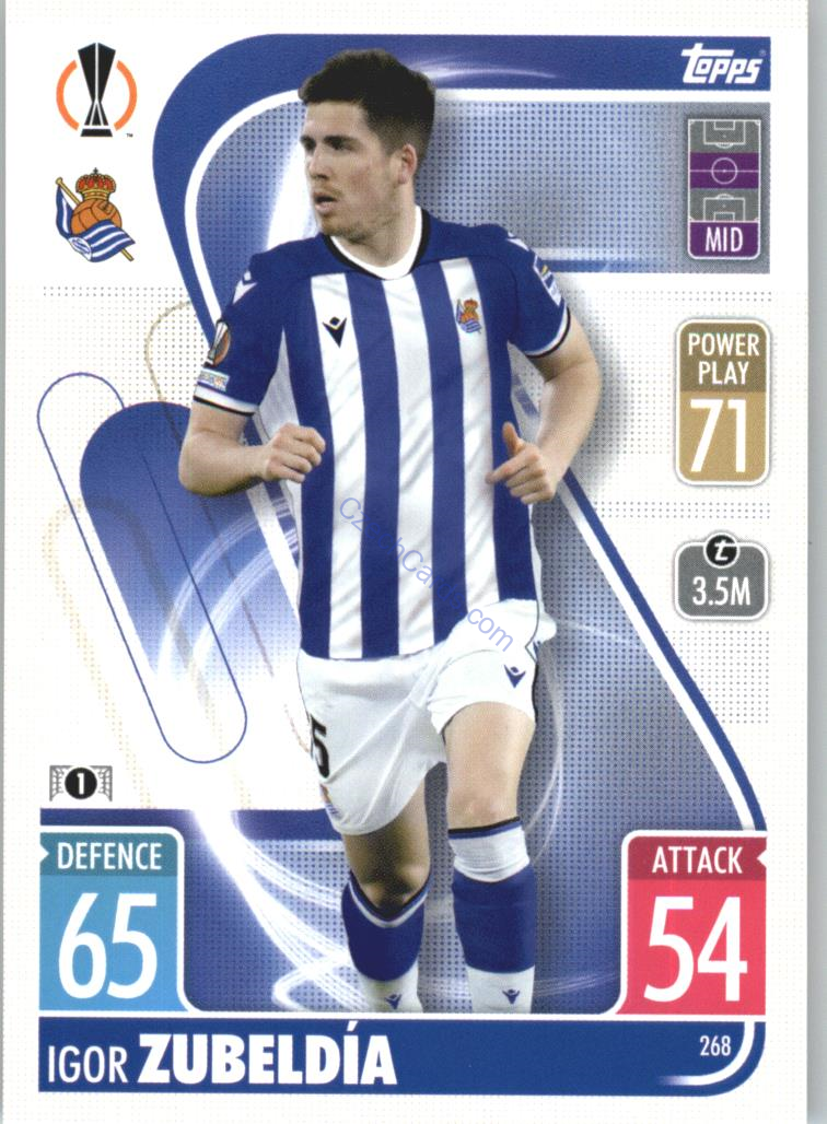 Igor Zubeldía Topps Match Attax 2021/22 #268