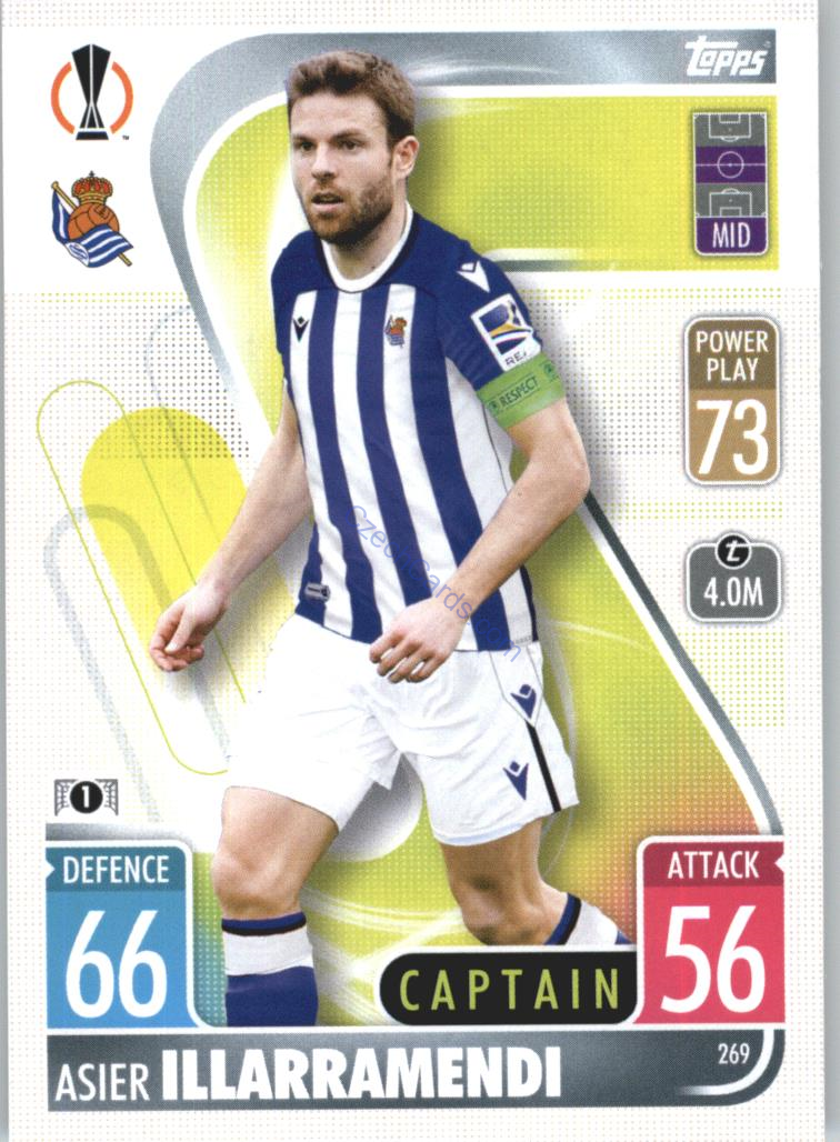 Asier Illarramendi Topps Match Attax 2021/22 #269
