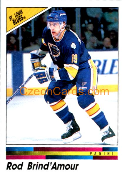 Rod Brind'Amour 1990/91 Panini NHL sticker #266
