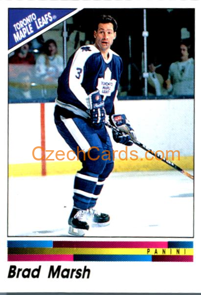 Brad Marsh 1990/91 Panini NHL sticker #277