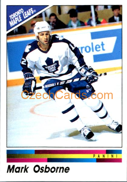 Mark Osborne 1990/91 Panini NHL sticker #278
