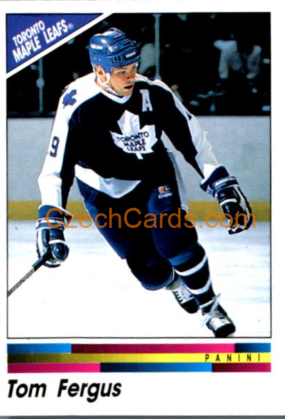 Tom Fergus 1990/91 Panini NHL sticker #282