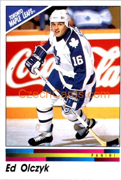 Ed Olczyk 1990/91 Panini NHL sticker #283