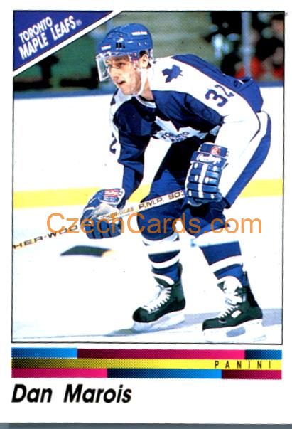 Dan Marois 1990/91 Panini NHL sticker #284