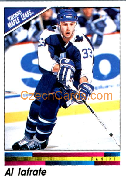 Al Iafrate 1990/91 Panini NHL sticker #290