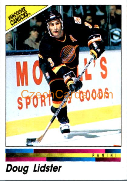 Doug Lidster 1990/91 Panini NHL sticker #295