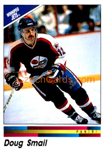 Doug Smail 1990/91 Panini NHL sticker #308