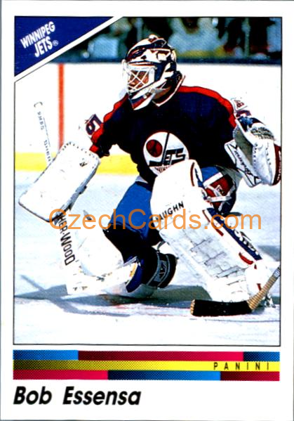 Bob Essensa 1990/91 Panini NHL sticker #311