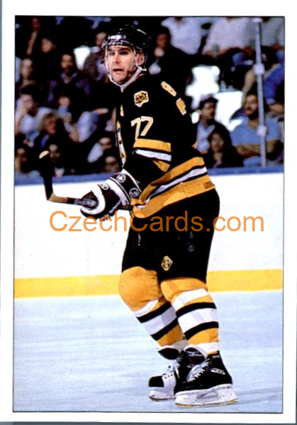 Ray Bourque Boston 1990/91 Panini NHL sticker #322