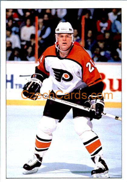Brian Propp Philadelphia 1990/91 Panini NHL sticker #325
