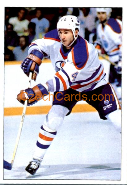Kevin Lowe Edmonton 1990/91 Panini NHL sticker #330