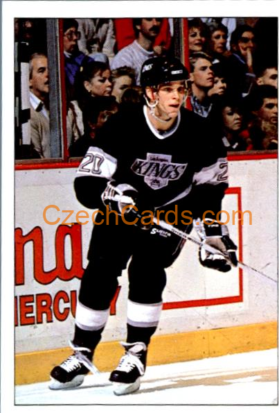 Luc Robitaille Los Angeles 1990/91 Panini NHL sticker #331