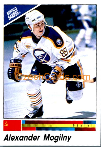 Alexander Mogilny 1990/91 Panini NHL sticker #338