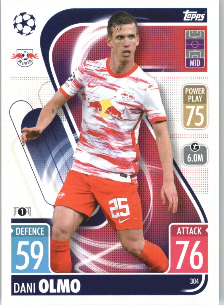 Dani Olmo Topps Match Attax 2021/22 #304