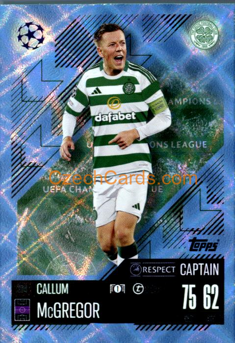 Callum McGregor 2024/25 Match Attax crystal parallel #374