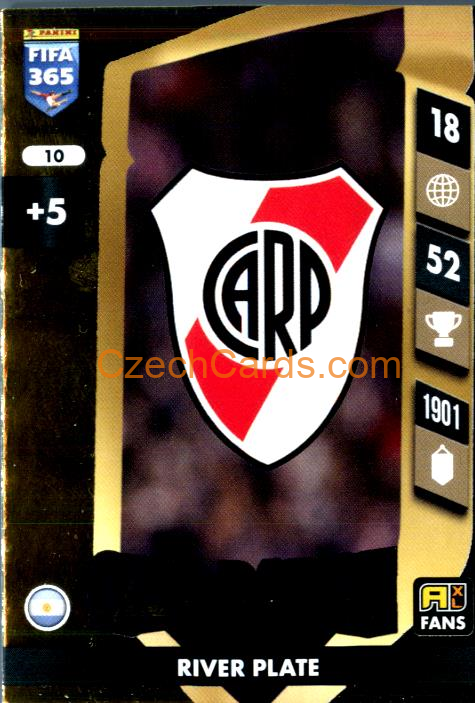 Club Badge River Plate 2025 FIFA 365 Adrenalyn #10