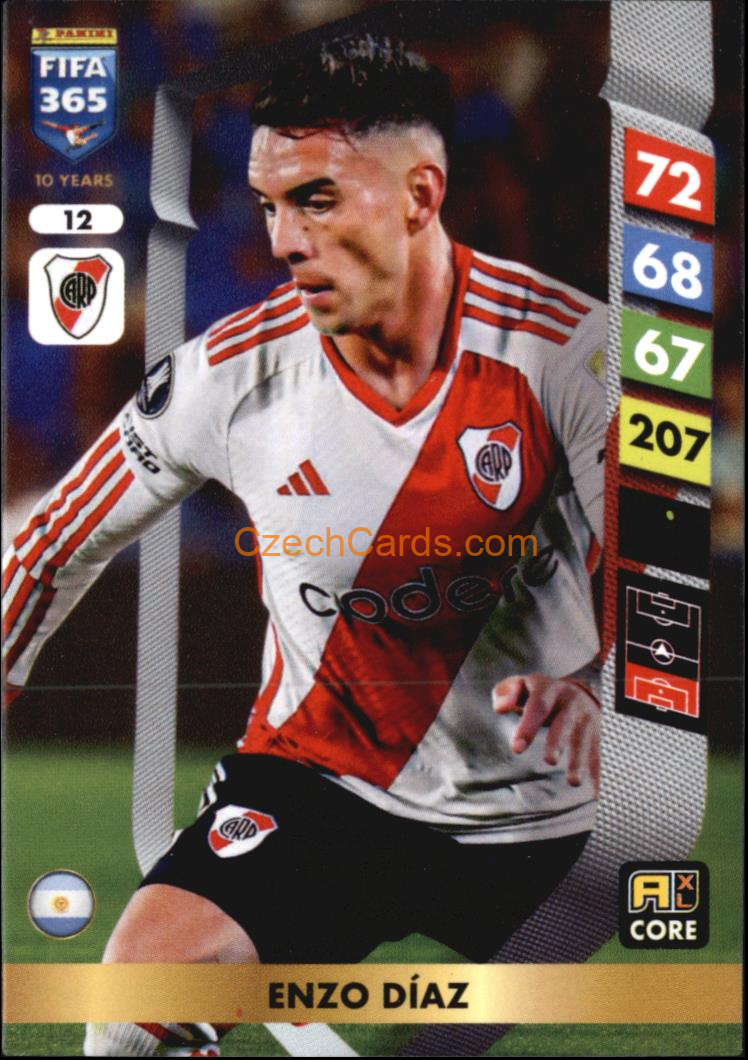 Enzo Díaz 2025 FIFA 365 Adrenalyn #12