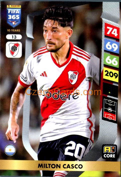 Milton Casco 2025 FIFA 365 Adrenalyn #13
