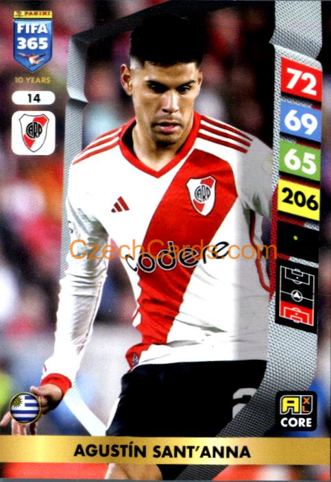 Agustín Sant'Anna 2025 FIFA 365 Adrenalyn #14