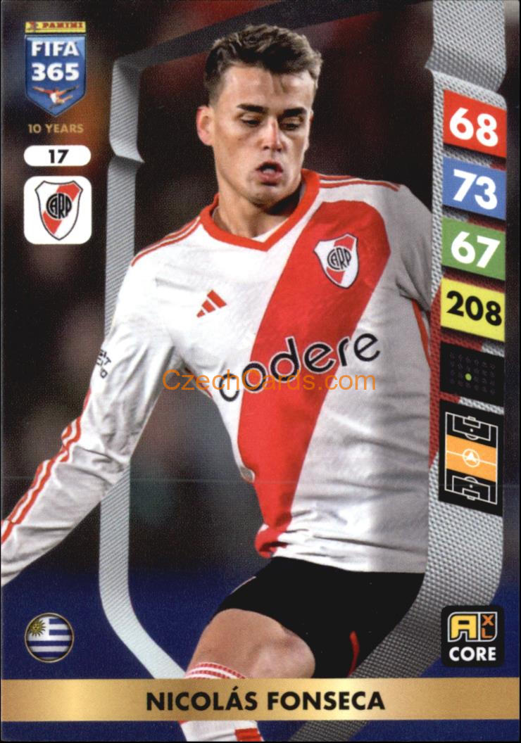 Nicolás Fonseca 2025 FIFA 365 Adrenalyn #17