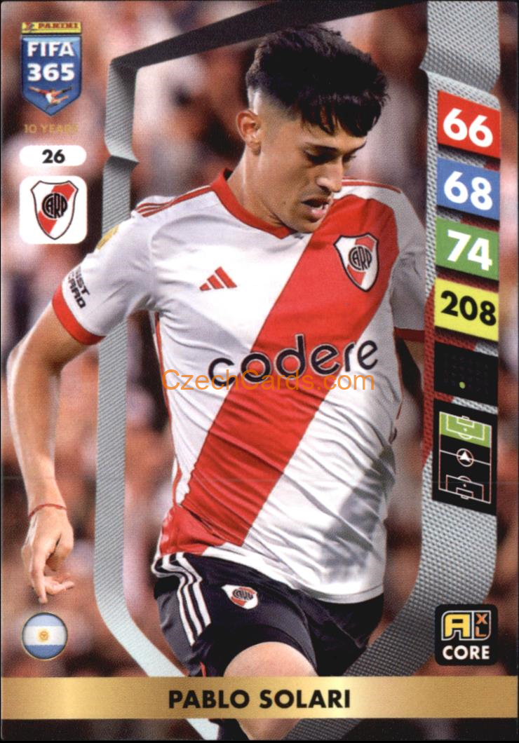 Pablo Solari 2025 FIFA 365 Adrenalyn #26