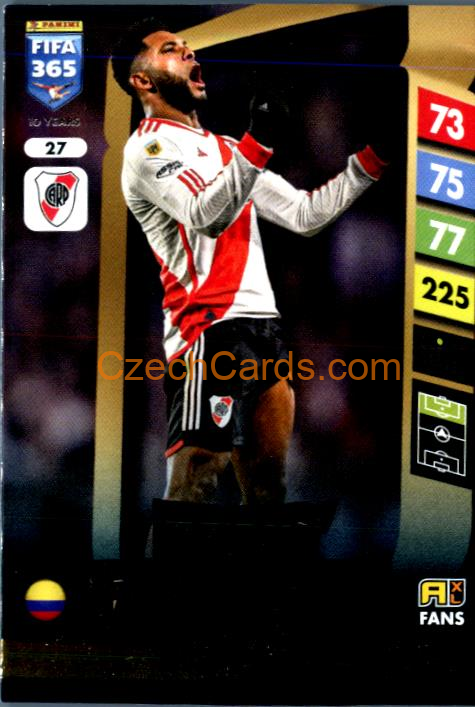 Miguel Borja 2025 FIFA 365 Adrenalyn #27