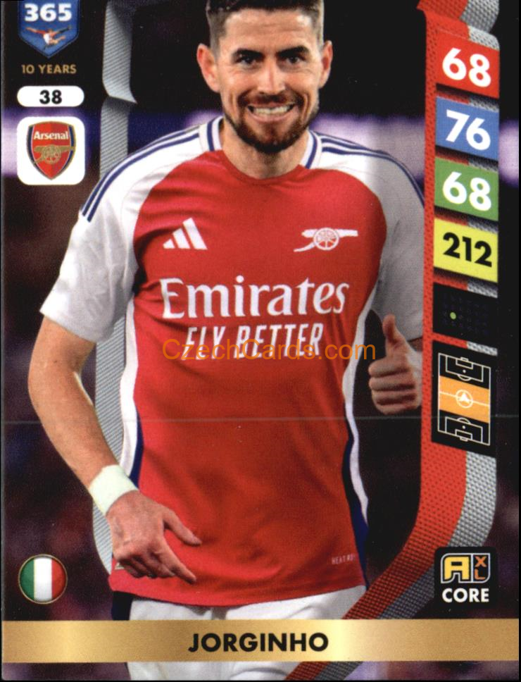 Jorginho 2025 FIFA 365 Adrenalyn #38