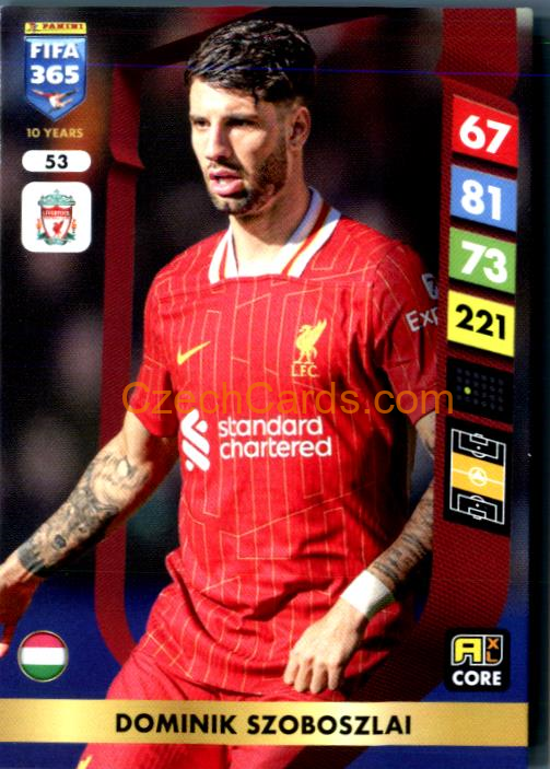 Dominik Szoboszlai 2025 FIFA 365 Adrenalyn #53