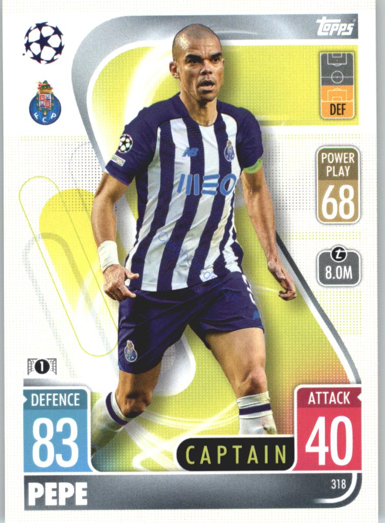 Pepe Topps Match Attax 2021/22 #318