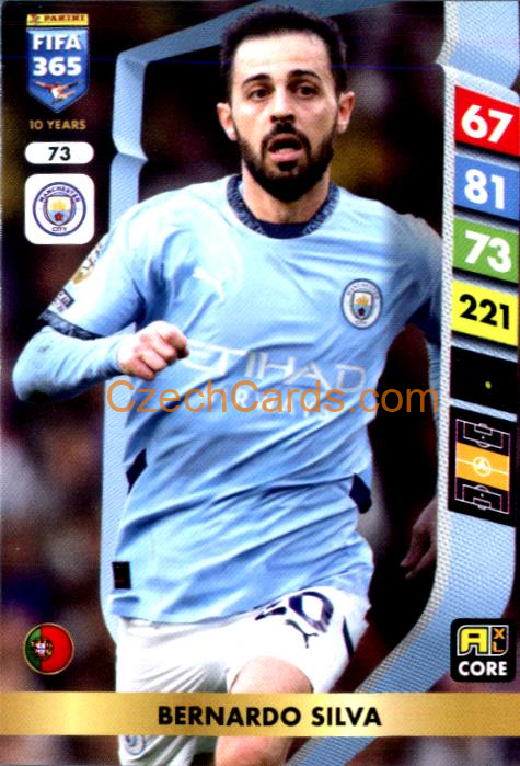 Bernardo Silva 2025 FIFA 365 Adrenalyn #73