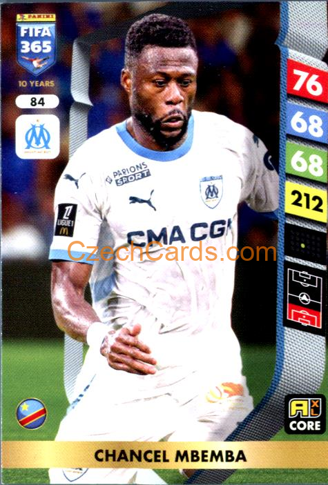 Chancel Mbemba 2025 FIFA 365 Adrenalyn #84