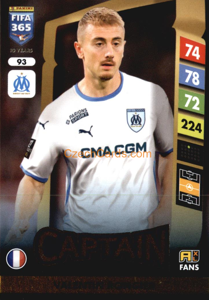 Valentin Rongier 2025 FIFA 365 Adrenalyn Captain #93