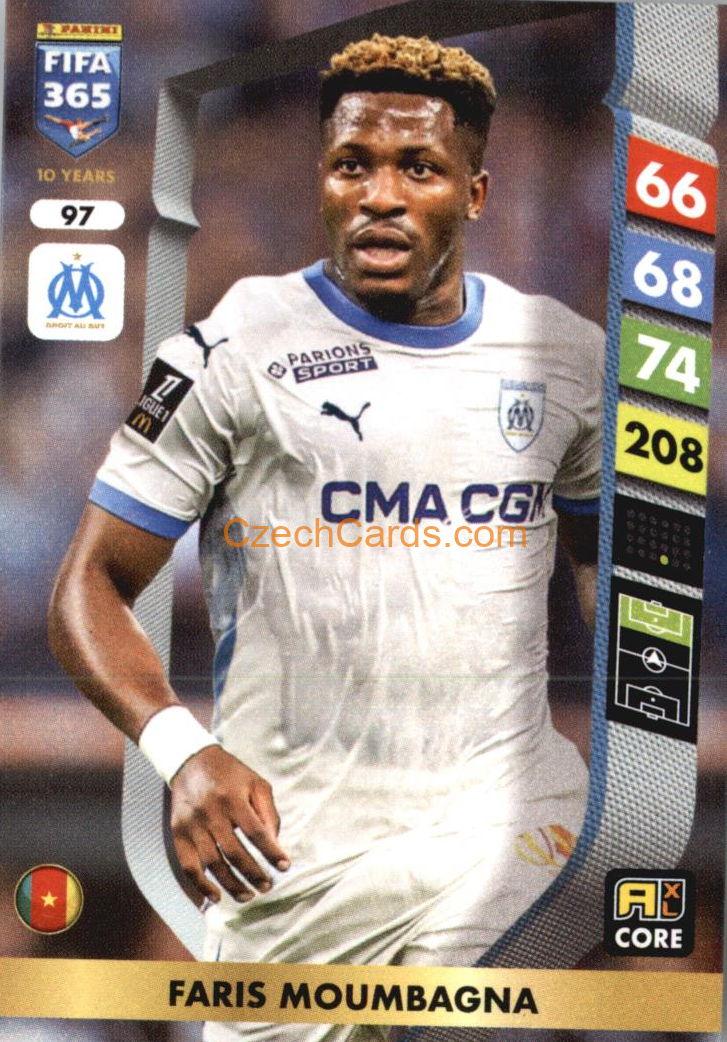 Faris Moumbagna 2025 FIFA 365 Adrenalyn #97