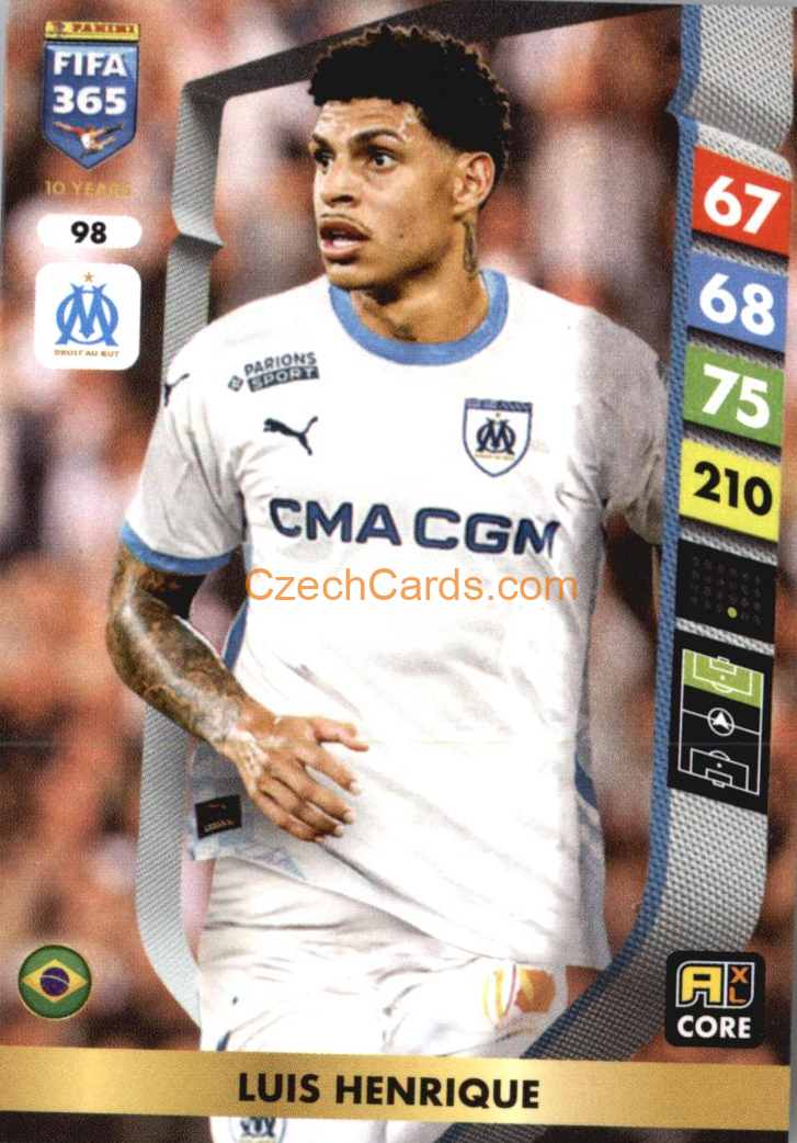 Luis Henrique 2025 FIFA 365 Adrenalyn #98