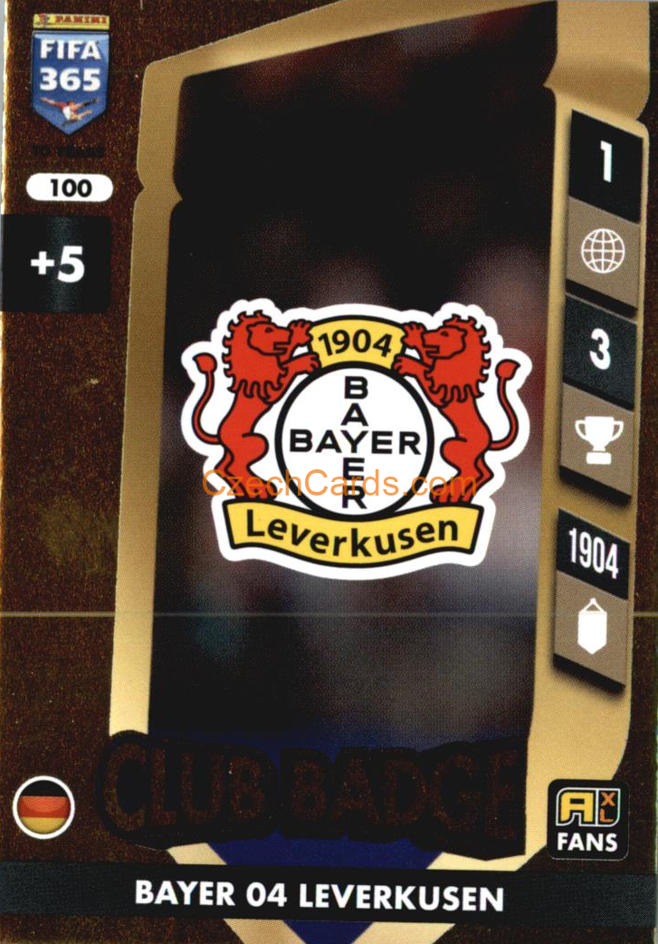 Club Badge Bayer 04 Leverkusen 2025 FIFA 365 Adrenalyn #100