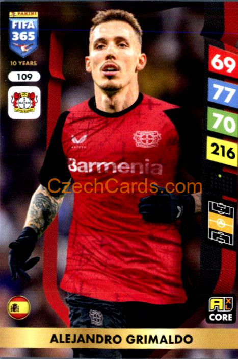 Álejandro Grimaldo 2025 FIFA 365 Adrenalyn #109