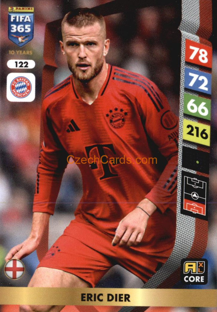 Eric Dier 2025 FIFA 365 Adrenalyn #122