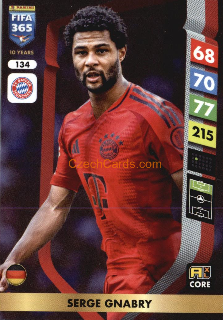 Serge Gnabry 2025 FIFA 365 Adrenalyn #134