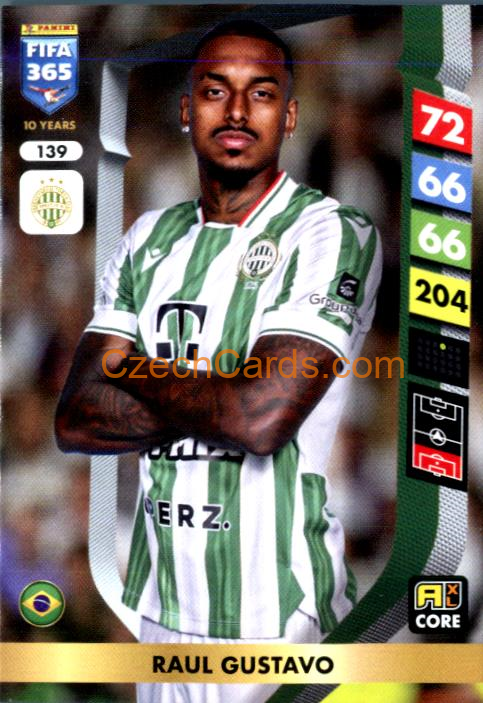 Raul Gustavo 2025 FIFA 365 Adrenalyn #139