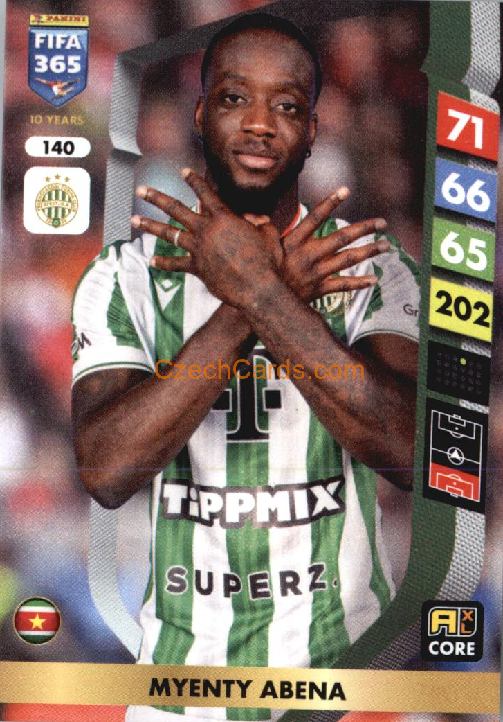 Myenty Abena 2025 FIFA 365 Adrenalyn #140