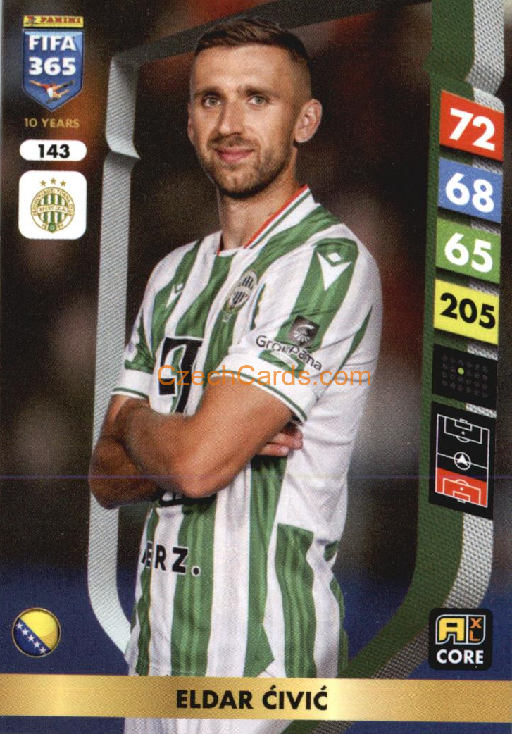 Eldar Ćivić 2025 FIFA 365 Adrenalyn #143