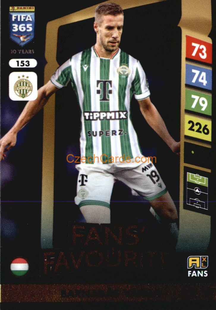 Barnabás Varga 2025 FIFA 365 Adrenalyn Fans #153